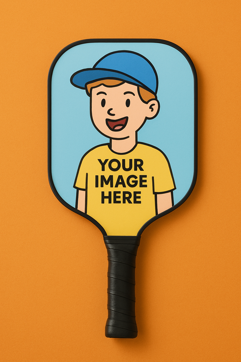 Customized Pickleball Paddle with Unique Image
